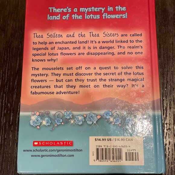 Thea Stilton The Secret of the Snow (Hard Cover, Like New) - Picture 2 of 2